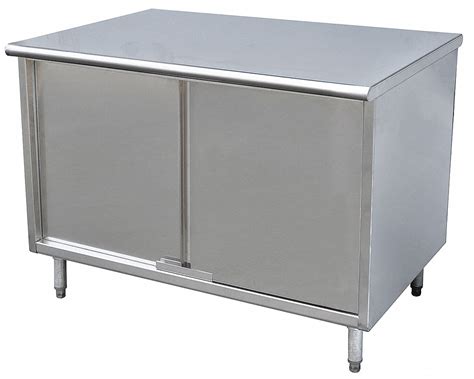 stainless steel workbench with cabinets|workbench with clear cabinet base.